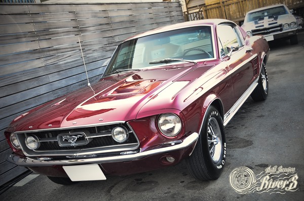 1967 Ford Mustang GT390 作業完了。